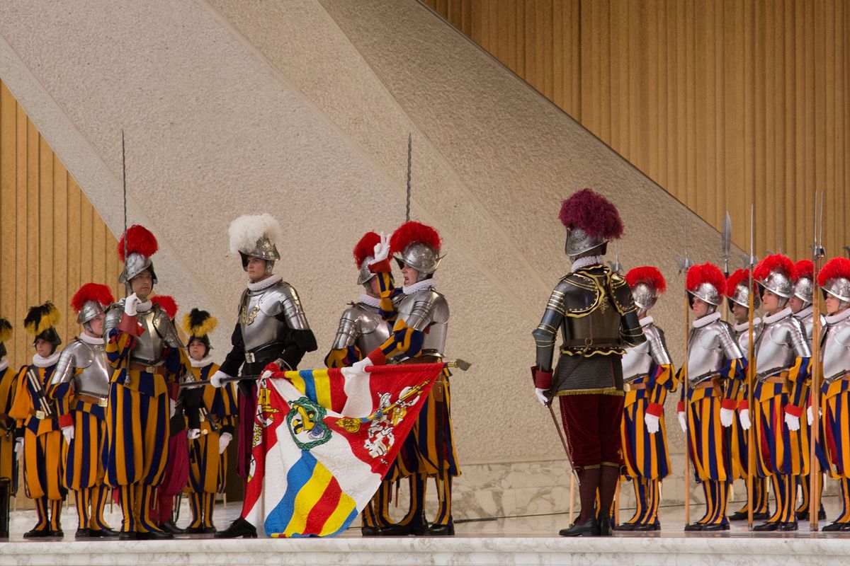 Swiss Guard swearing-in ceremony at the Vatican
